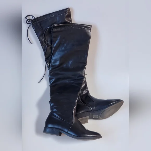 Knee High Charlotte Russe Tall Boots NWOB US6 Charlotte Russe DARK